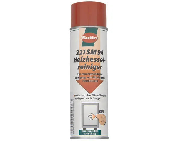 Limpiador de calderas de gasóleo y fuel Sotin 221 spray 500 ml
