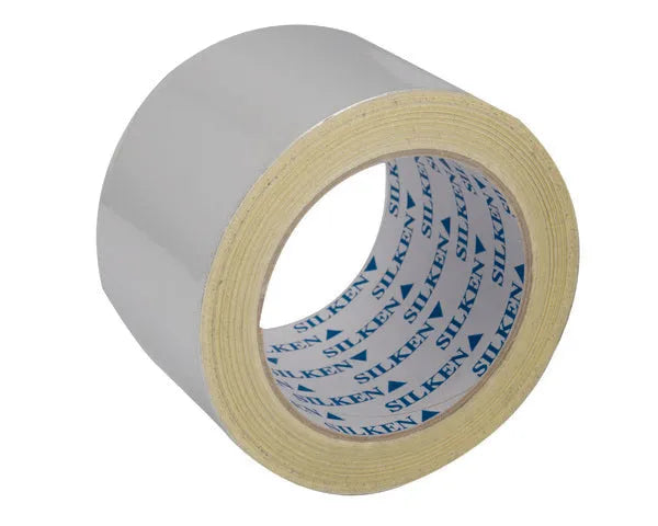 Aluminium adhésif 50 m x 75 mm. 40 microns