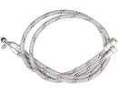 Latiguillo gasoil H3/8" x M1/4" 90º 900 mm Riello, Baxi-Roca (2 uds)