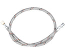 Latiguillo gasoil para quemador M1/4" x H3/8" recto 800 mm