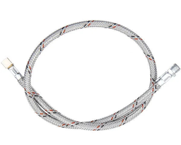 Latiguillo gasoil para quemador M1/4" x H3/8" recto 800 mm