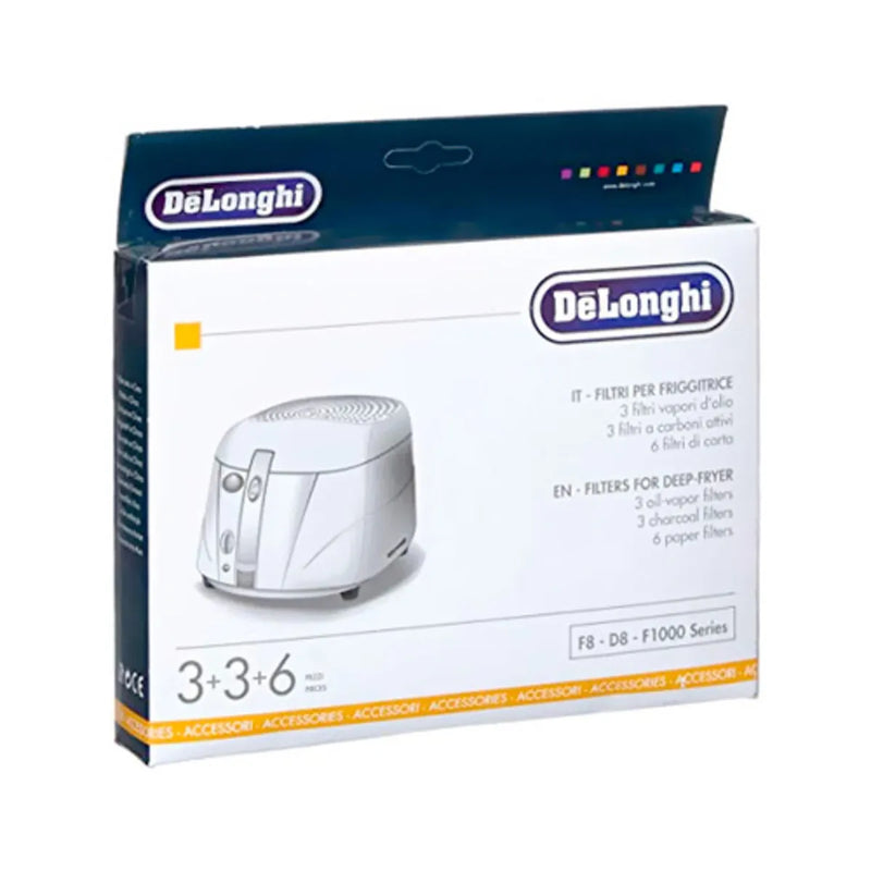 Kit 12 filtros freidora Delonghi 5525101500