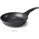 LACOR Sartén Eco-Piedra Aluminio Fundido 18cm - Modelo 24118