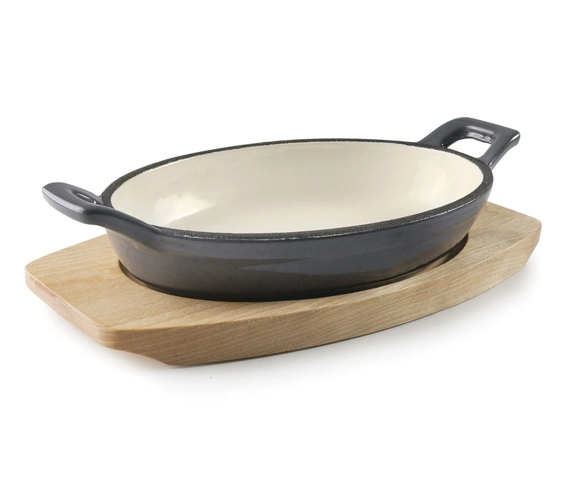LACOR Mini cacerola oval Magma grey 25842