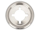 Cache-bouton de commande de cuisinière chromé