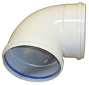 Coude 90º raccord mâle/mâle ø 0132 mm.