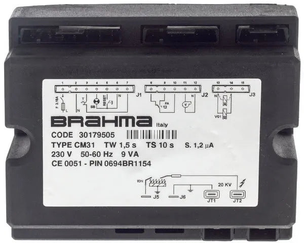 Centralita quemador gasóleo Brahma CM31 3511007