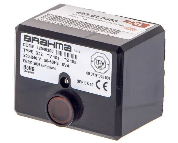 Centralita quemador gasóleo Brahma G22 S10 TW10 TS10 18049300