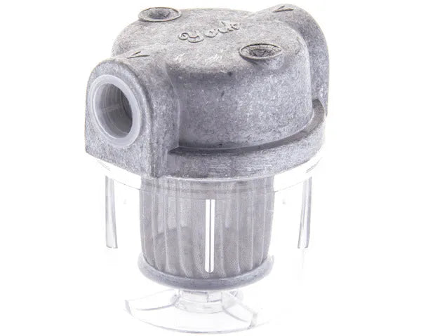 Filtro gasoil 3/8" 1 vía con cabeza de aluminio para quemador K01310