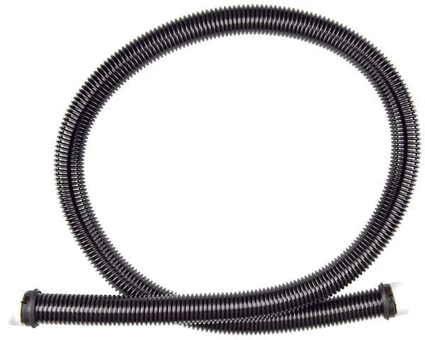 TUBE SOUPLE D'ASPIRATEUR AVEC CLIP NOIR