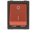BOUTON POUSSOIR CAFETIÈRE CIMBALI CARRÉ ROUGE