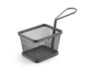 LACOR Mini cestillo cuadrado Snak Black 61151