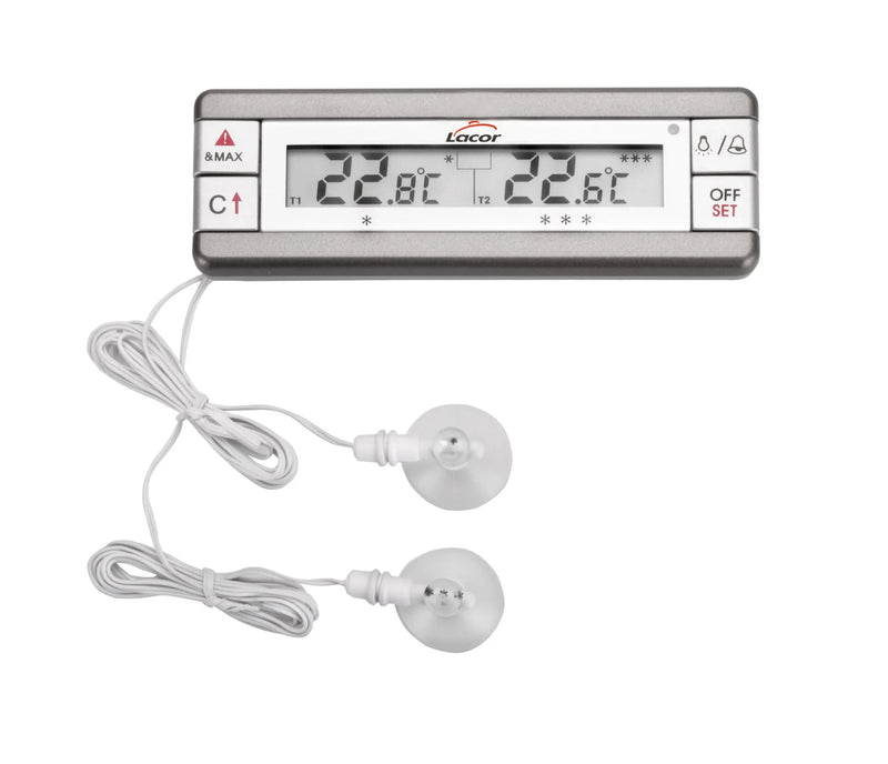 LACOR Termómetro con alarma para nevera/congelador 62456
