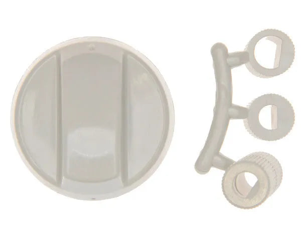 Commande de cuisinière standard grise, 4 unités
