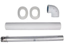 Junkers/Bosch Ensemble d'évacuation pour chaudière étanche 1 m. | 7719001785