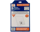 SACO D'ASPIRATEUR SYNTHÉTIQUE SOLAC 5 UNITÉS