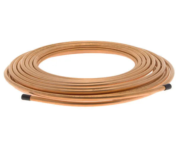Tube en cuivre 3/8 15 m. norme en12735-1
