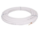 Tube de cuivre isolé bipolaire 1/4+5/8 20m