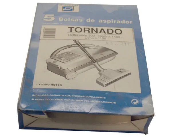 SACO ASPIRATEUR TORNADO DELUXE1150 5 UNITÉS