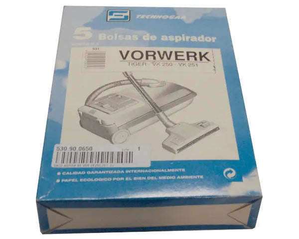 SACO ASPIRATEUR VORWERK VK250 5 UNITÉS