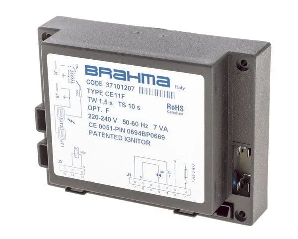 Centralita quemador gasóleo Brahma CE11F TW 1,5 TS10
