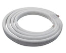 Tuyau de cuivre isolé double 1/4 + 3/8 5 m