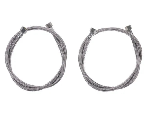 Latiguillo gasoil para quemador H3/8" x H3/8" recto 1200 mm (2 uds)