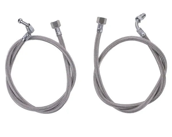 Latiguillo gasoil H3/8" x M1/4" 90º 1000 mm Roca, Baxi, Tifell (2 uds)