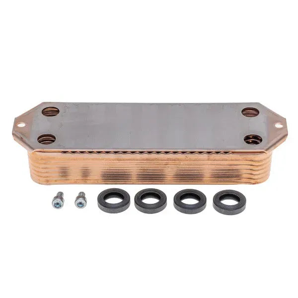Intercambiador de placas para caldera Viessmann 7822799 Vitopend