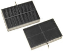 Filtre à charbon Teka pour hotte 118x78mm 61801239