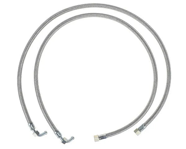 Latiguillo gasoil H1/4" x H1/4" 90º 1000 mm Domusa, Ferroli (2 uds)