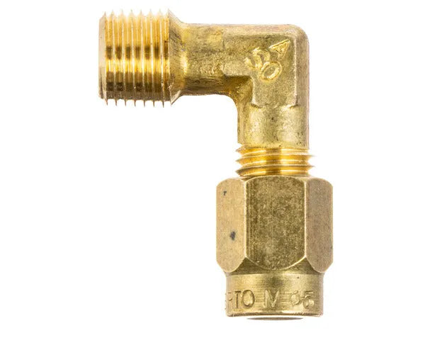 Racor compresión acodado Serto 5 mm x 1/8" quemador gasóleo