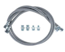 Latiguillo gasoil M1/8" x H3/8" recto 900 mm con adaptadores (2 uds)