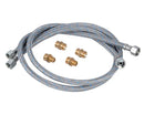 Kit 2 latiguillos gasoil H3/8" x H3/8" recto 1000 mm con racores