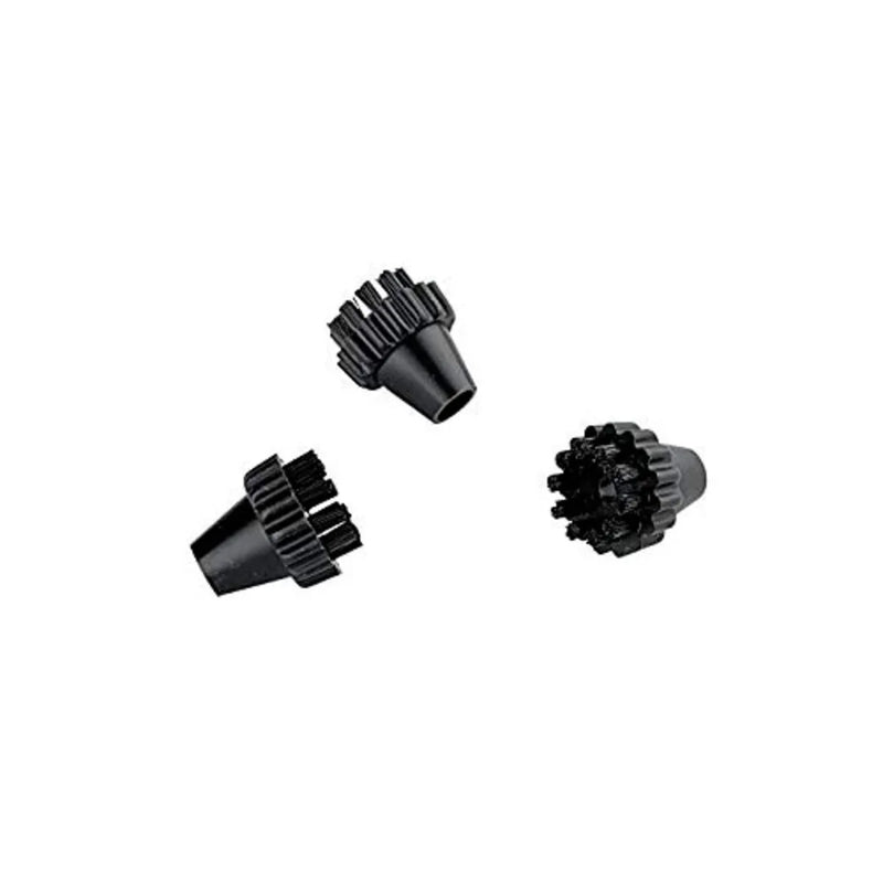 Set 3 cepillos pequeños redondos Polti PAEU0250 para vaporeta Vaporetto y Lecoaspira