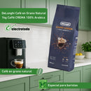DeLonghi Café en grains Crème, 100% Arabica, 1 Kg DLSC618