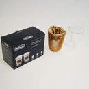 DeLonghi Jeu de verres pour cafetières lattemacchiato AS00009916