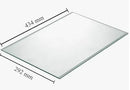 Étagère en verre pour réfrigérateur Indesit, Whirlpool C00517626