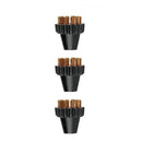 Kit 3 cepillos laton vaporeta Polti Pro 95 Turbo Flexi PAEU0297