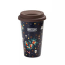 DeLonghi  taza térmica de cerámica y tapa de silicona Christmas 300 ml  DLSC075
