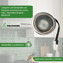 Support de lampe LED pour hotte aspirante Teka 89220139