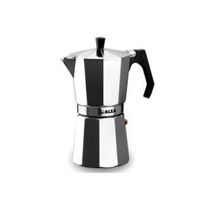 ALZA BASIC Caf. italiana aluminio 9 tazas