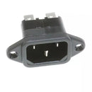 Conector enchufe Polti M0004572 conexión alimentación para Vaporella Forever Pratica Super Pro y Mondial Vap