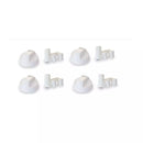 Kit 4 mandos de cocina universal blancos